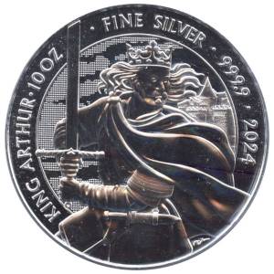 Bild von 10 oz Silber Myths and Legends - King Arthur 2024