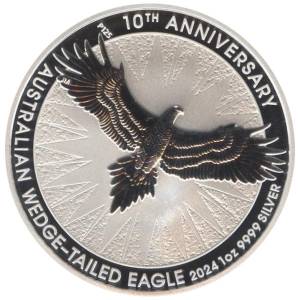 Bild von 1 oz Silbermünze Australian Wedge Tailed Eagle 2024