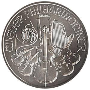 Bild von 1 oz Philharmoniker Silber - 2025 - 19% MwST