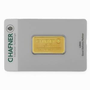Bild von 1/2 oz Goldbarren - C.HAFNER