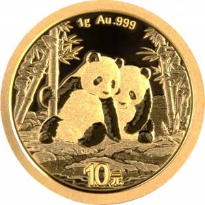Bild von 1 g China Panda - 2026