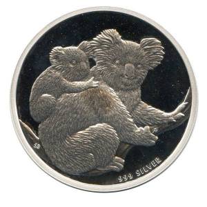 Bild von 10 oz Silber Koala - 2008 - D