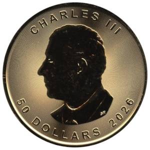 Bild von 1 oz Maple Leaf Gold - 2026