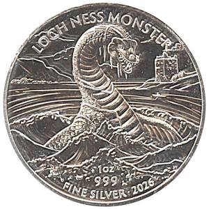 Bild von 1 oz Silber Legendary Creatures - Loch Ness Monster 2026 - 19% MwSt.