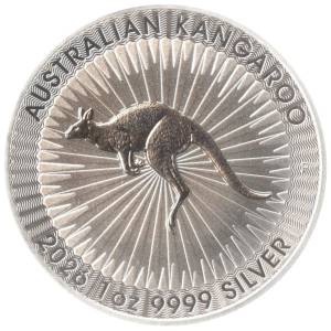 Bild von 1 oz Kangaroo Perth Mint Silber - 2026 - 19% MwST