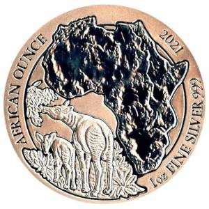 Bild von 1 oz Ruanda Okabi 2021 - differenzbesteuert