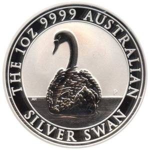Bild von 1 oz Silber Australien Schwan 2023 - Differenzbesteuert