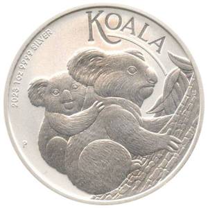 Bild von 1 oz Silber Koala - 2023 - differenzbesteuert