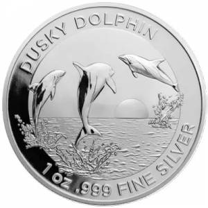 Bild von 1 oz Silber Australian Dusky Dolphin - 2022 - differemzbesteuert