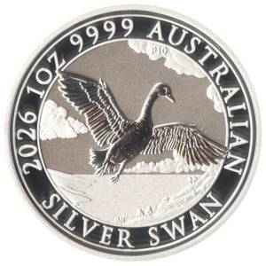 Bild von 1 oz Silber Australien Schwan 2026 -19% MwSt.