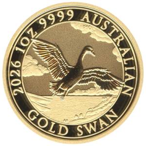 Bild von 1 oz Gold Australien Schwan 2026