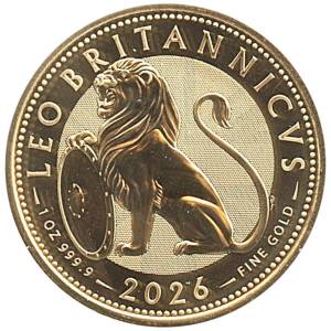 Bild von 1 Unze Gold - British Lion 2026