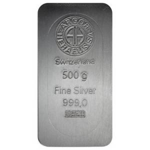 Bild von 500 g Silberbarren - Diverse - 19% MwSt.