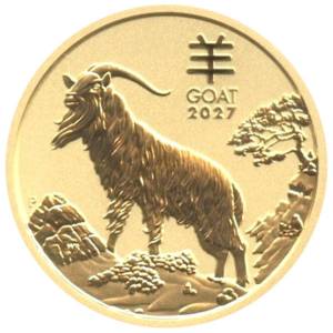 Bild von 1/2 oz Lunar III - Ziege 2027