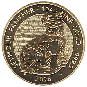 Bild von 1 oz Gold Tudor Beasts Seymour Panther 2026