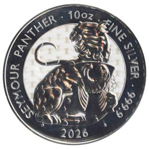 Bild von 10 oz Silber Tudor Beasts - Seymour Panther - 2026 - 19% MwSt.
