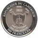 Bild 2 von 1 oz Silbermünze Kamerun Mandrill - 2022