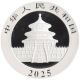 Bild 2 von 30 g Panda Silber - 2025 - 19% MwSt.