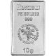 Bild 1 von 10 g Silberbarren diverse - 19% MwSt.