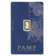 Bild 1 von 1 g Goldbarren - Pamp