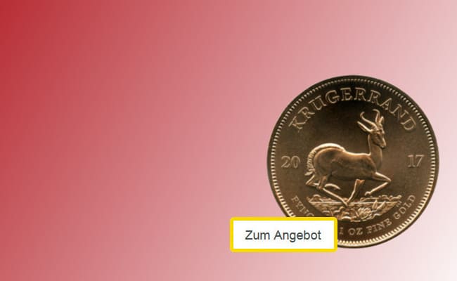 Slider - Krügerrand Anlagemünzen